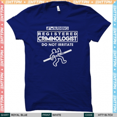 Registered Criminologist (HTT16-7)